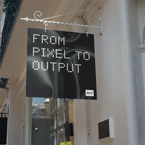 Schild aus Aluminiumverbund - freies Format