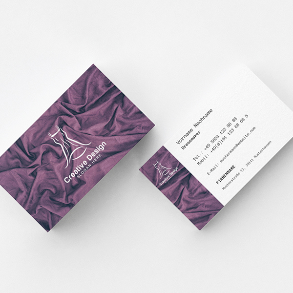 Visitenkarten Business Fashion